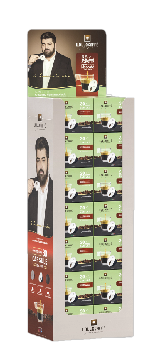 LOLLO CAFFE : 30 CAPSULE CAFFE' MISCELA CLASSICA COMPATIBILI NESCAFE' DOLCE  GUSTO